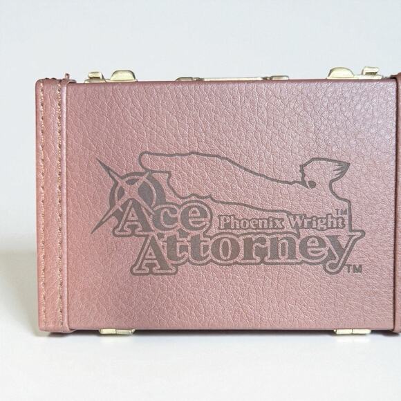 Ace Attorney Phoenix Wright Briefcase Card Holder Capcom Loot Crate Anime U - Picture 2 of 6